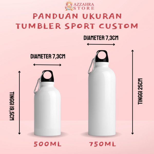 Tumbler Sport Custom Souvenir Free Nama Graduation Series - Image 9