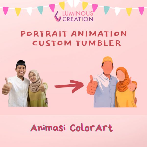 Custom Desain Tumbler Animasi Foto Bisa Satuan Special Tumbler Sport, LED, Niagara - Image 6