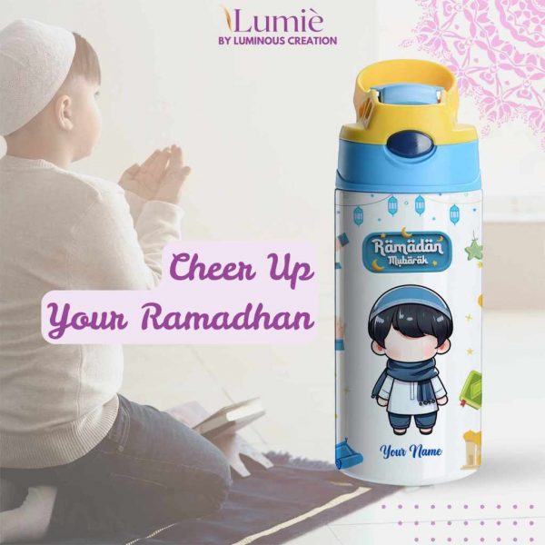 Lumiè Tumbler Anak Custom Ramadhan Series Free Tulis Nama 350ml - Image 3